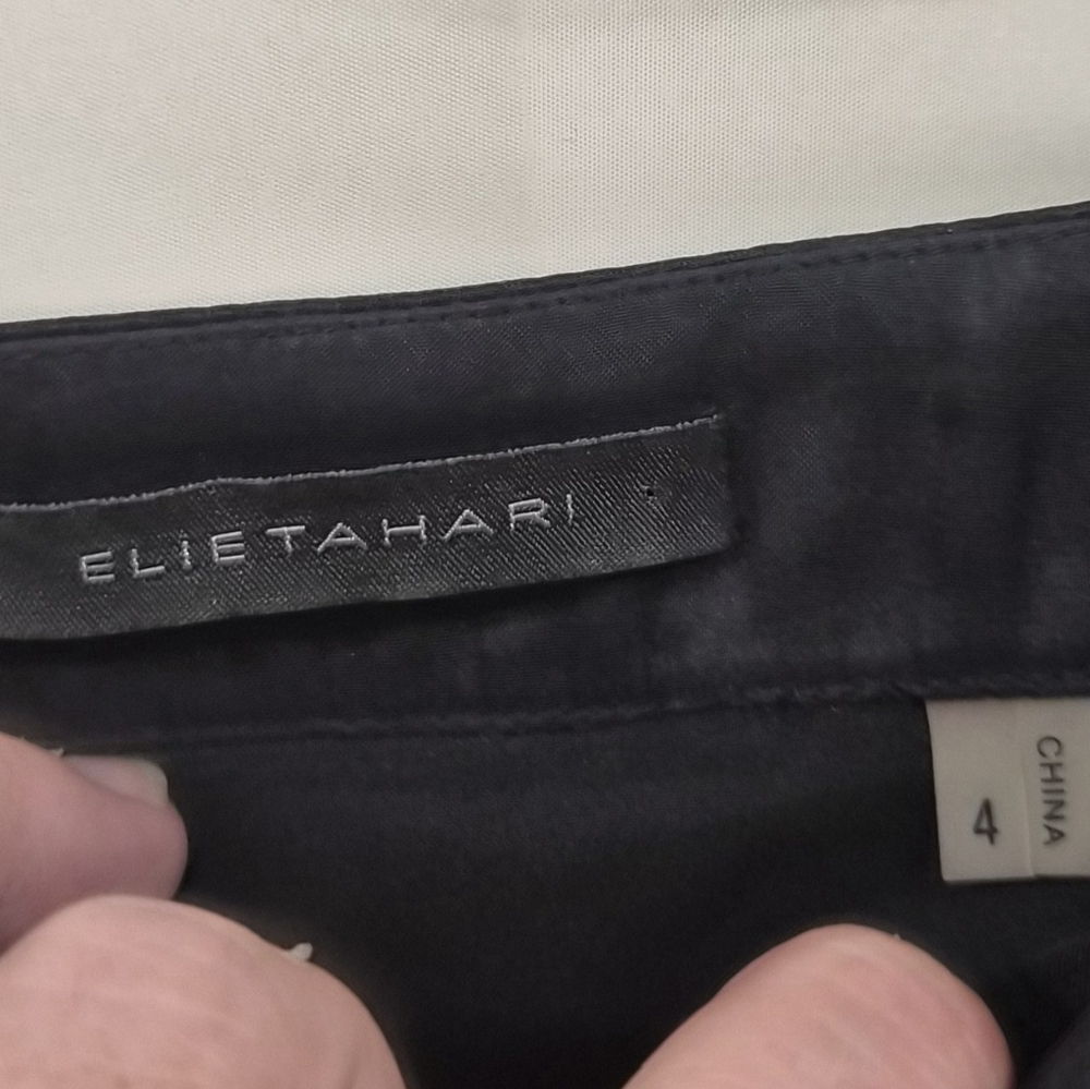 Elie Tahari Black Mini Skirt